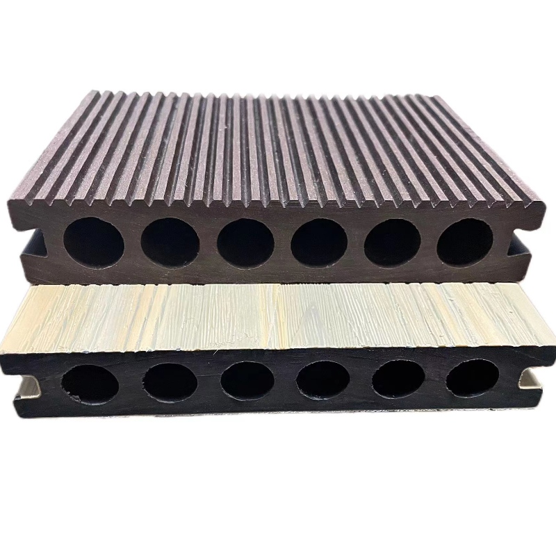 Nouveau prix de bonne qualité à bas prix WPC Flooing d\'ingénierie carreaux de terrasse extérieurs Tile composite en plastique en bois