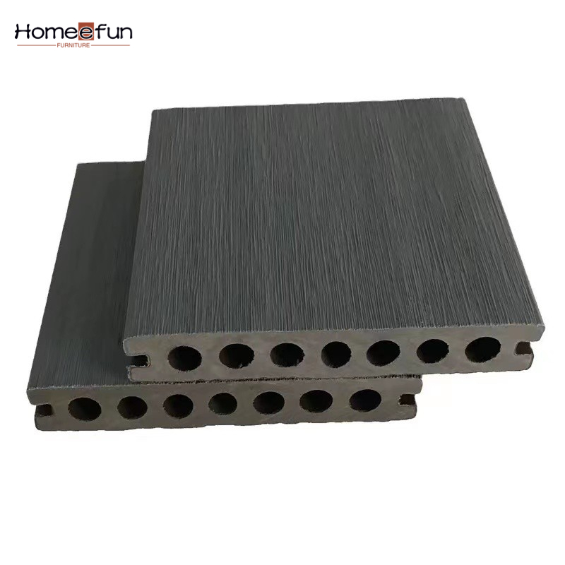 2022 revêtement de sol extérieur composite bois - plastique moderne résistant à la chaleur et à l\'eau facile à installer produits de panneaux de plancher WPC