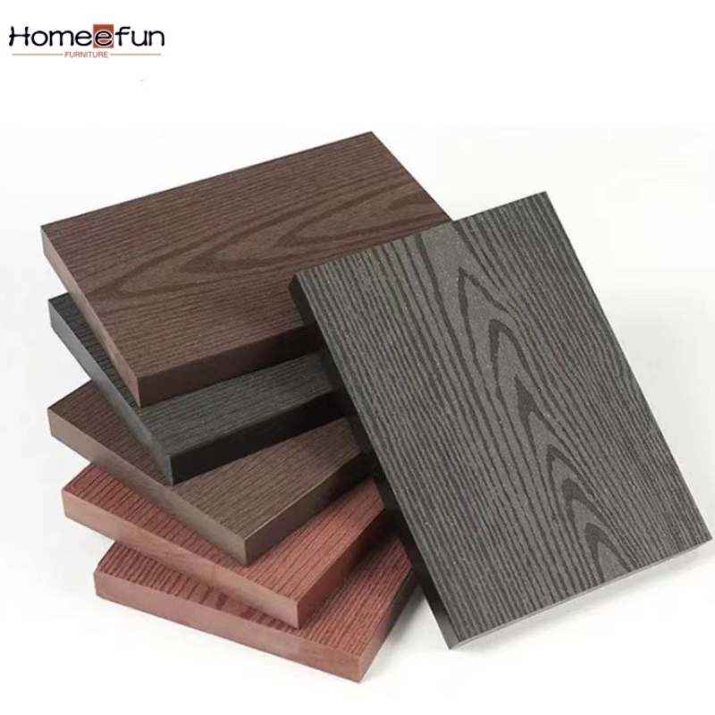 2022 WPC 3D stratifié stratifié en bois stratifié en plastique antidérapant plancher composite en bois extérieur plancher de jardin