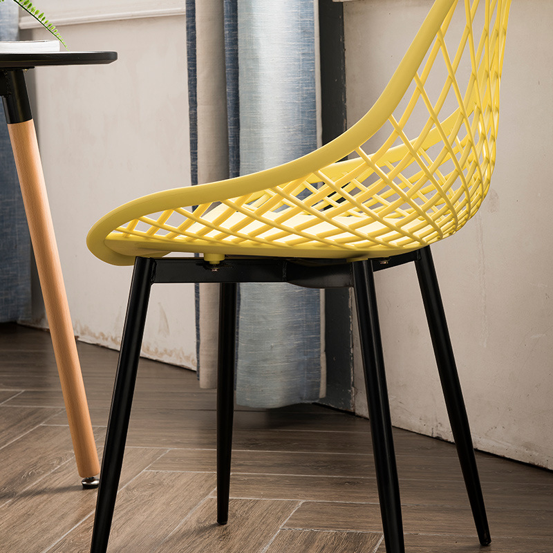 Conception moderne de haute qualité chinois chaise en maille en plastique pp siège siège en plastique chaises