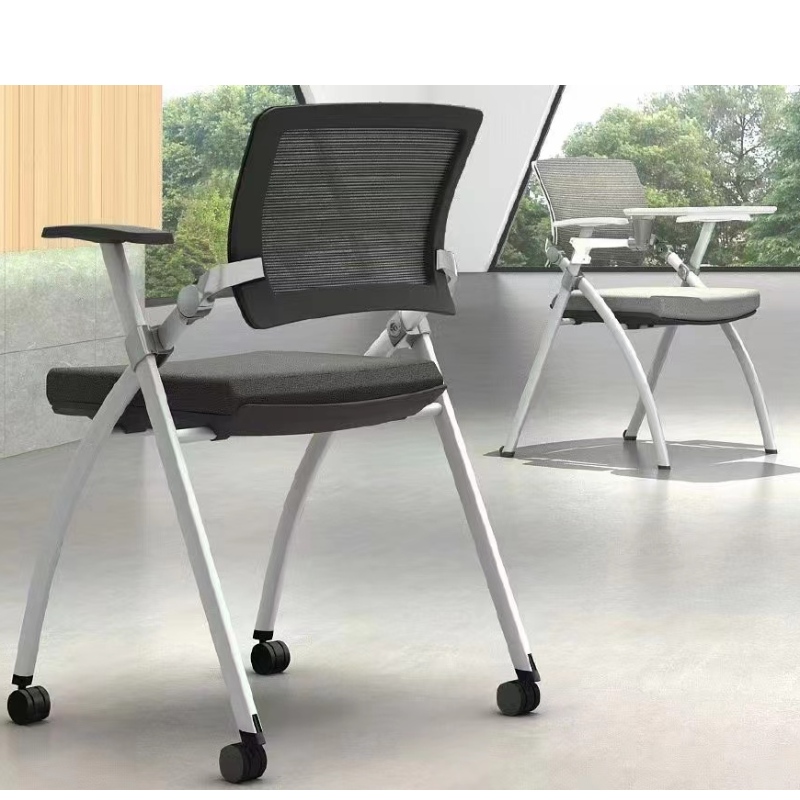 2022 Chaises de formation scolaire pour les étudiants en plastique confortable avec écriture Tablet bras ergonomique chaise